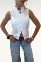 gilet con chiusura coreana korea